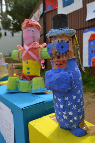 Papier mâché enfant